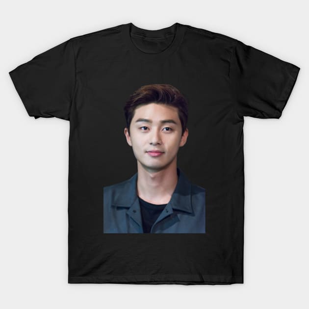 Park Seo Joon - V6 T-Shirt by kazumi